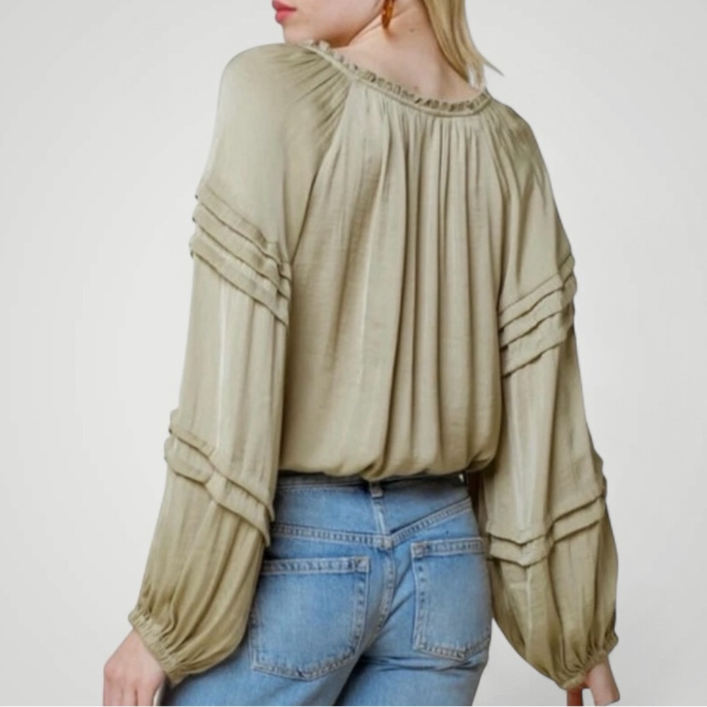 Free People All Tucks Bodysuit - Picture 3 of 13
